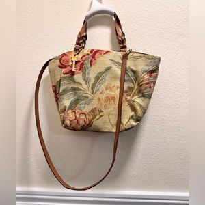 Floral Fossil Bag